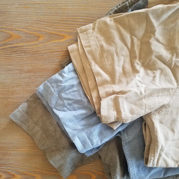 3 Men's Short sleeve button down shirts - Picture 2 of 4